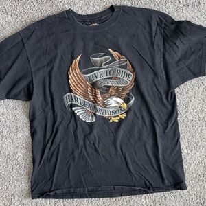 Vintage Harley-Davidson Hawaii RK Stratman Made in USA Single Stitch T Shirt